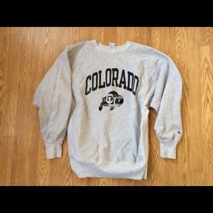 Vintage Colorado champion reverse weave crewneck